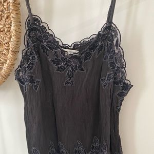 Lace dress up cami tank top from American Eagle